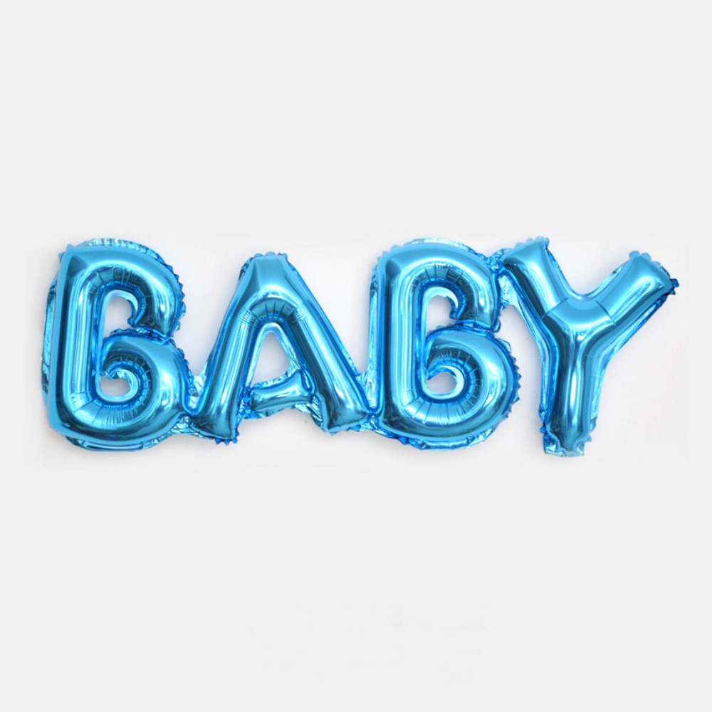 BABY 은박풍선 블루